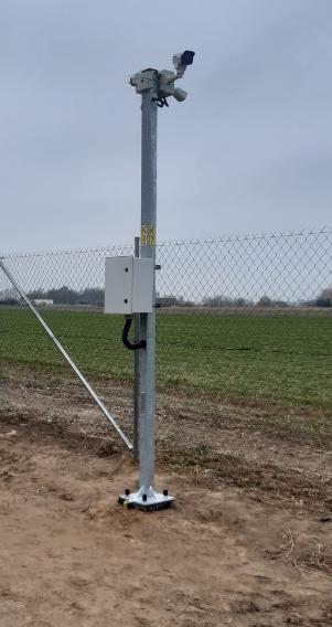 ATS SKAM2/5 pole for installing video surveillance cameras