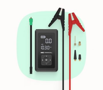 Пусковое устройство PowerBoost Air Power Bank Green Cell 8000 мАч 1000 А 150 фунтов на кв. дюйм