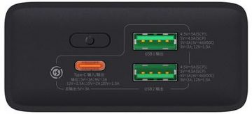 Внешний аккумулятор Baseus Adaman2 PPAD050101 20000 мАч 30 Вт PD QC 3.0 Super VOOC 2x USB-A 1x USB-C Внешний аккумулятор Baseus Adaman2 PPAD050101 20000 мАч 30 Вт PD QC 3.0 Super VOOC 2x USB-A 1x USB-C