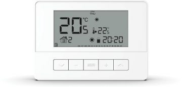 Juhtmega ruumikontroller valge T-4.1 Tech kontrollerid