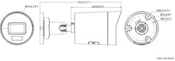 HIKVISION IP KAMERA DS-2CD2086G2H-IU(2.8mm)