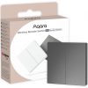 Bezvadu dubultais slēdzis WRS-R02-G Aqara Grey