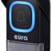 EURA Bezvadu durvju zvans WDP-46A3 melns