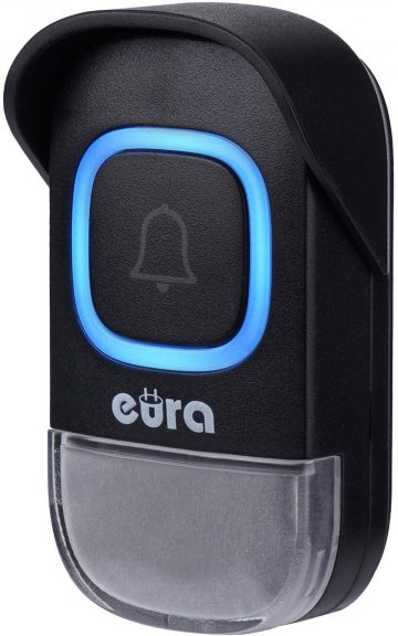 EURA Bezvadu durvju zvans WDP-46A3 melns