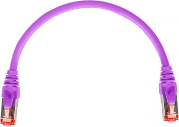 PATCHCORD GETFORT CAT.6A S/FTP LSOH kaabel 0,25m violetsed
