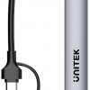 Unitek USB-A/C 7in1 centrmezgls ar adapteri