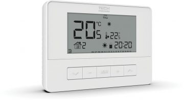 Bezvadu istabas kontrolieris balts T-4.2 Tech kontrolieri