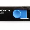 Adata zibatmiņas disks UV320 64GB USB 3.2 Gen1 melns/melns