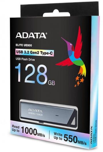 Adata Flash Drive Elite UE800 128GB USB3.2-C Gen2