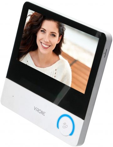 VIRONE VDP-67 FullHD VIDEODOMOFONS, RFID lasītājs, TUYA