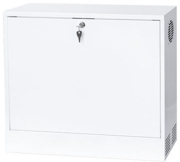3U vertikālais RACK korpuss 350x180mm Balts 3U vertikālais RACK korpuss 350x180mm Balts