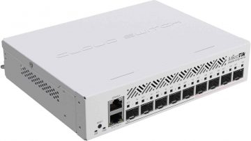 MIKROTIK TRANSPORTPLAAT CRS310-1G-5S-4S+IN
