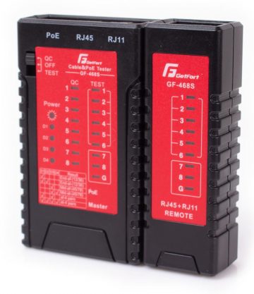 ТЕСТЕР LAN POE AT/AF GETFORT GF-468S