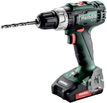 Akumulatora urbjmašīna/vēršanas ierīce Metabo BS 18 L 2x2ah, lādētājs