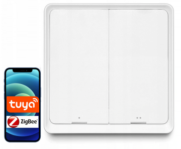 Kaugjuhtimispult TUYA SC12 ZigBee stseeni nupp 2 kanalit 6 stseeni