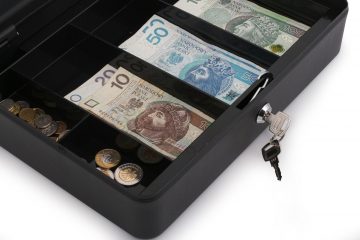 RED EAGLE BOX-300 metāla naudas kaste