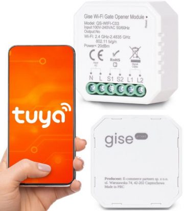 GISE viedais modulis WiFi vārtu kontrolei | Tuya