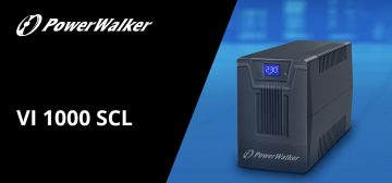 UPS avārijas elektroapgāde PowerWalker VI 1000 SCL