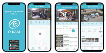Orllo Z8 Pro WiFi välistingimustes pöörlev öövärviline 4MP IP-kaamera