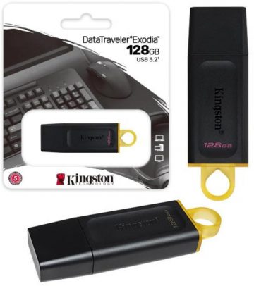 Kingston Data Traveler Exodia 128GB USB3.1 Gen1 zibatmiņas disks