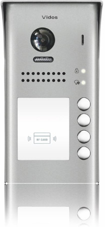 VIDOS DUO 4 šeimos vaizdo durų įėjimo sistema 4 x M1022W / S1104A
