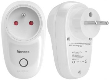 SONOFF 10A WiFi viedligzda S26R2TPE-FR