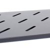 Getfort 19 collu 1U 270 mm universāls plaukts melns Getfort 19 collu 1U 270 mm universāls plaukts melns