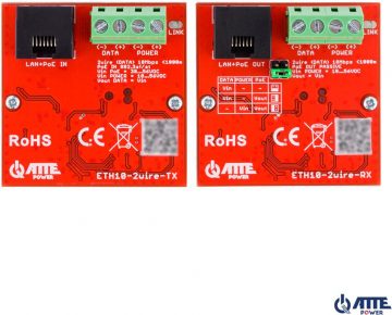 ATTE ETH10-2wire-SET pārveidotāju komplekts