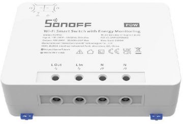 SONOFF 1 kanāla kontrolieris 25A WiFi POWR3