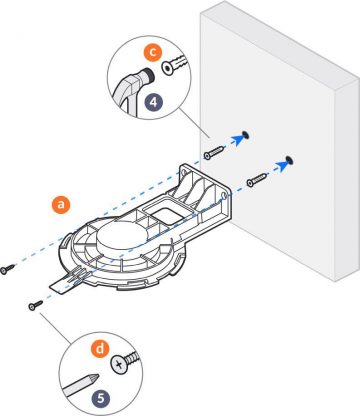 UBIQUITI WALL MOUNT (UACC-Lite-AP-AM)