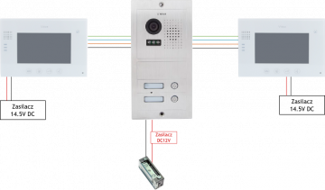 VIDOS video interkoms 2 x M670W/S602 VIDOS video interkoms 2 x M670W/S602