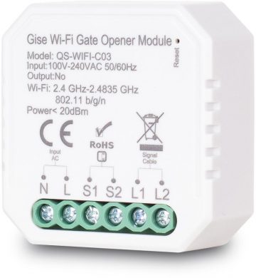 GISE viedais modulis WiFi vārtu kontrolei | Tuya