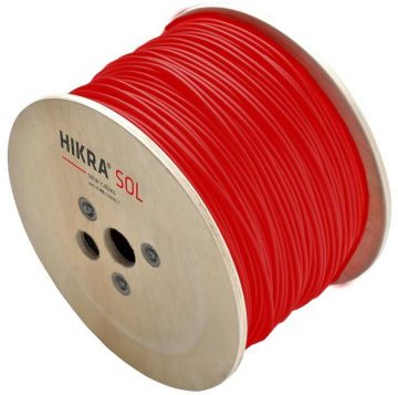 Saules kabelis 4mm2 HIS, HIKRA (H1Z2Z2-K) RED 1m