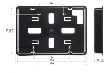 AUTOMAŠĪNAS MONITORS ATE-TFT09-T3 9 "