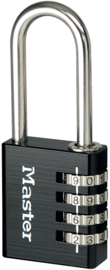 Master Lock ilgas kombinuotas raktas 7640EURDBLKLH Master Lock ilgas kombinuotas raktas 7640EURDBLKLH