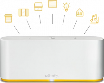 Somfy Tahoma sadales skapis