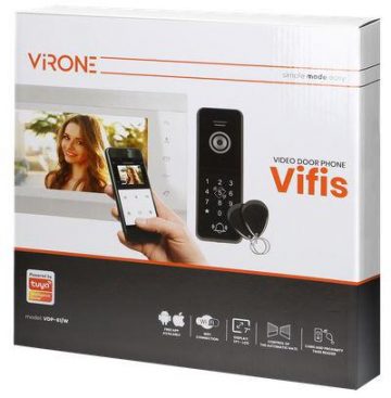 VIDEO INTERCOM WI-FI VIRONE VDP-61FHDZD/W TUYA