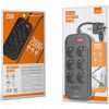 LDNIO SE6403 удлинитель на 6 розеток + удлинитель на 4 USB-порта