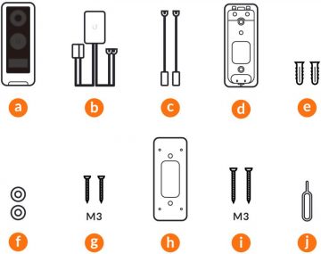 Дверной звонок UBIQUITI (UVC-G4-Doorbell)