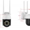 Уличная PTZ-камера EasyCam WiFi Tuya 35 м, 8 Мп, 4-кратный дальномер, EC-8PT12L16IR