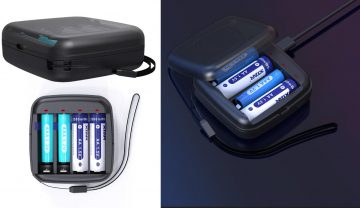 Зарядное устройство для цилиндрических аккумуляторов Li-ion 1,5 В / Ni-MH AA / AAA Xtar BC4