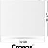 Infraraudonųjų spindulių šildymo plokštė CRONOS Synthelith PRO CRP-1200TWP Balta Balta
