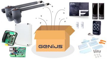 Genius G-Bat 400 komplekts 8 m gariem divviru vārtiem