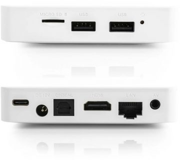 Android TV Box Homatics R 4K 2GB RAM/16GB ROM + DVB-T2 H.265 dekodētājs Android TV Box Homatics R 4K 2GB RAM/16GB ROM + DVB-T2 H.265 dekodētājs