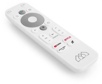 Android TV Box Homatics R 4K Plus WiFi 4GB RAM/32GB ROM + DVB-T2 H.265 dekodētājs