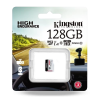 Kingston High-Endurance UHS-I 128GB microSD atmiņas karte 24/7 (videoreģistratori un monitorings)