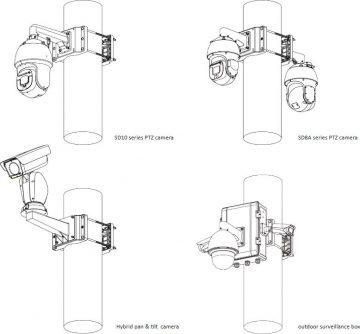 DAHUA MONTĀŽAS KASTE PFA153 DAHUA MONTĀŽAS KASTE PFA153