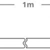 PATCHCORD GETFORT CAT.6A S/FTP LSOH kabelis 1m pelēks