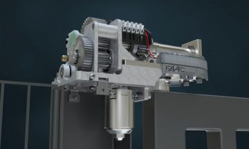 FAAC komplekts S2500I 5 m divviru vārtiņiem (krāsošanai)