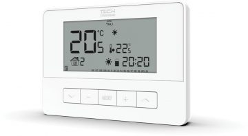 Bezvadu istabas kontrolieris balts T-4.2 Tech kontrolieri